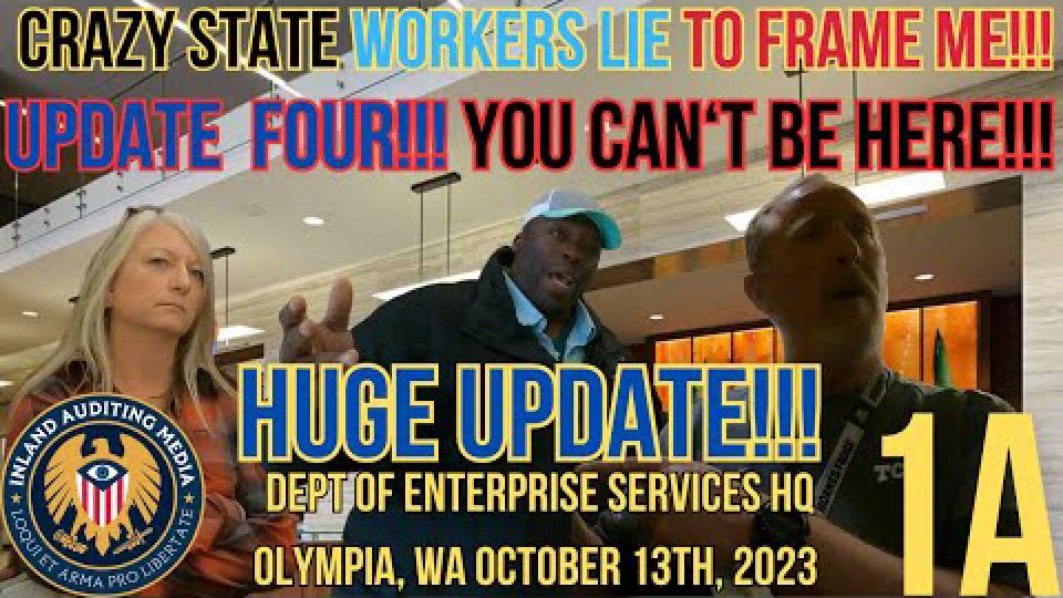Crazy State Workers Lie To Frame Me!!! Update Four!!!